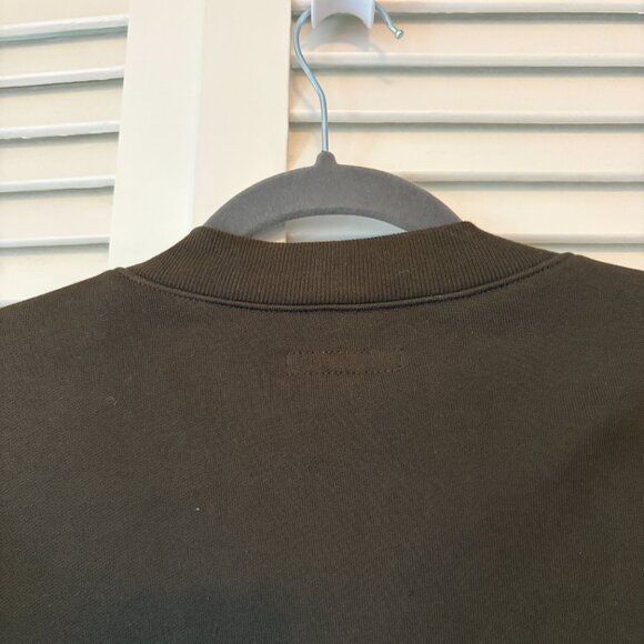 Lady White Co. men's bomber jacket brown large 40 cotton sweatshirt bark - Picture 3 of 10